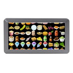 Glitch Glitchen Food Pattern Two Memory Card Reader (mini) by WetdryvacsLair