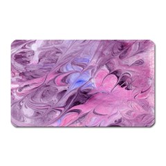 Flowing Marbling Patterns Magnet (rectangular) by kaleidomarblingart