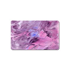 Flowing Marbling Patterns Magnet (name Card)