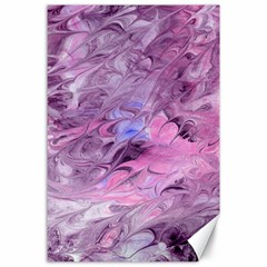 Flowing Marbling Patterns Canvas 24  X 36 