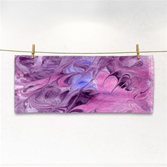 Flowing Marbling Patterns Hand Towel