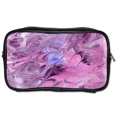 Flowing Marbling Patterns Toiletries Bag (two Sides) by kaleidomarblingart