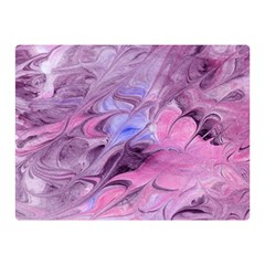 Flowing Marbling Patterns Double Sided Flano Blanket (mini)  by kaleidomarblingart