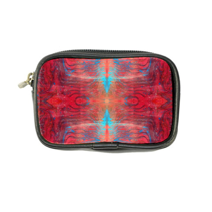 Red Flames Repeats Coin Purse