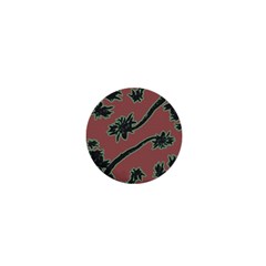 Tropical Style Floral Motif Print Pattern 1  Mini Magnets by dflcprintsclothing