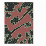 Tropical Style Floral Motif Print Pattern Large Garden Flag (Two Sides) Front