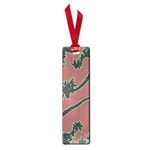 Tropical Style Floral Motif Print Pattern Small Book Marks Front