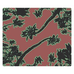 Tropical Style Floral Motif Print Pattern Double Sided Flano Blanket (small)  by dflcprintsclothing