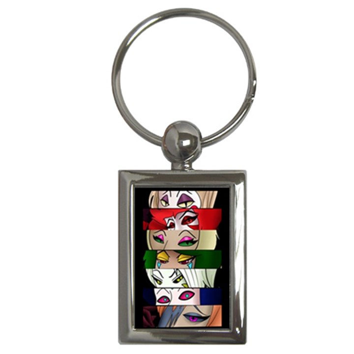 7 Princes Of Hell Key Chain (Rectangle)