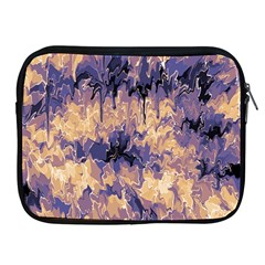 Yellow And Purple Abstract Apple Ipad 2/3/4 Zipper Cases by Dazzleway