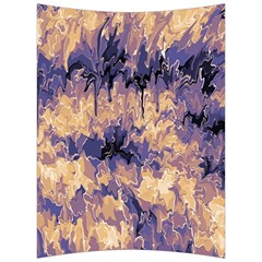 Yellow And Purple Abstract Back Support Cushion