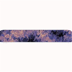 Purple And Yellow Abstract Small Bar Mat by Dazzleway