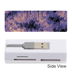 Purple And Yellow Abstract Memory Card Reader (stick) by Dazzleway