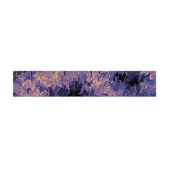 Purple And Yellow Abstract Flano Scarf (mini) by Dazzleway