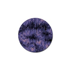 Purple And Yellow Abstract Golf Ball Marker by Dazzleway