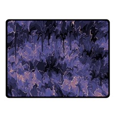 Purple And Yellow Abstract Fleece Blanket (small) by Dazzleway