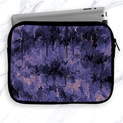 Purple And Yellow Abstract Apple Ipad Zipper Case by Dazzleway