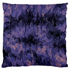 Purple And Yellow Abstract Standard Flano Cushion Case (two Sides) by Dazzleway