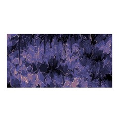 Purple And Yellow Abstract Satin Wrap by Dazzleway