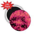 Pink abstract 2.25  Magnets (100 pack)  Front