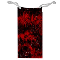 Red Abstract Jewelry Bag by Dazzleway