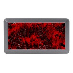 Red Abstract Memory Card Reader (mini) by Dazzleway