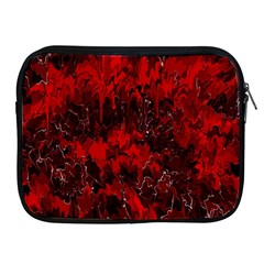 Red Abstract Apple Ipad 2/3/4 Zipper Cases by Dazzleway