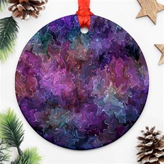 Multicolored abstract Ornament (Round)