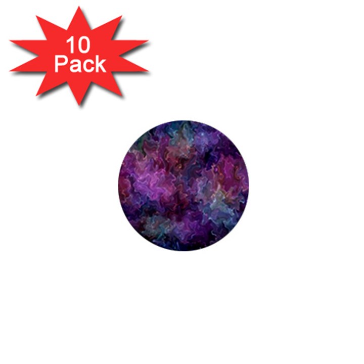 Multicolored abstract 1  Mini Buttons (10 pack) 