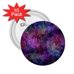 Multicolored abstract 2.25  Buttons (10 pack) 