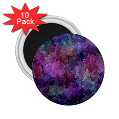 Multicolored abstract 2.25  Magnets (10 pack) 