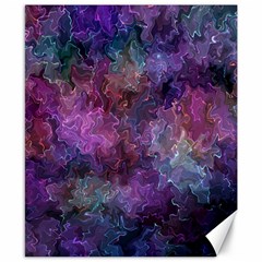 Multicolored abstract Canvas 8  x 10 