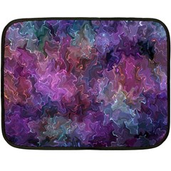 Multicolored abstract Double Sided Fleece Blanket (Mini) 