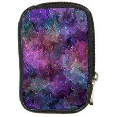 Multicolored abstract Compact Camera Leather Case