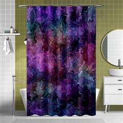 Multicolored abstract Shower Curtain 48  x 72  (Small) 