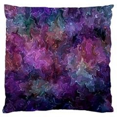 Multicolored abstract Large Cushion Case (One Side)