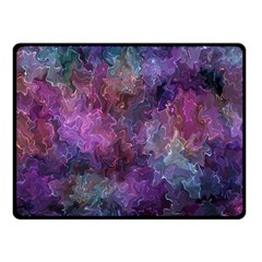 Multicolored abstract Double Sided Fleece Blanket (Small) 