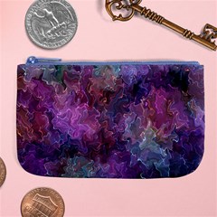 Multicolored abstract Large Coin Purse