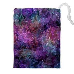 Multicolored Abstract Drawstring Pouch (4xl) by Dazzleway