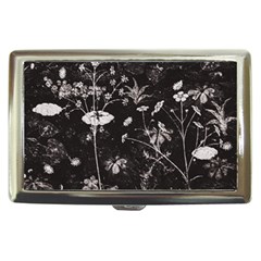 Dark Floral Artwork Cigarette Money Case by dflcprintsclothing