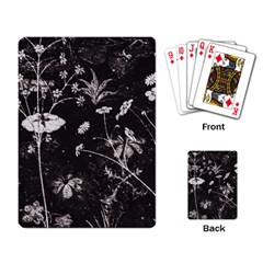 Dark Floral Artwork Playing Cards Single Design (rectangle) by dflcprintsclothing