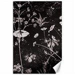 Dark Floral Artwork Canvas 24  x 36  23.35 x34.74  Canvas - 1