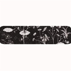 Dark Floral Artwork Large Bar Mats by dflcprintsclothing