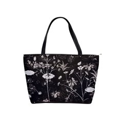 Dark Floral Artwork Classic Shoulder Handbag by dflcprintsclothing