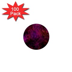 Red Melty Abstract 1  Mini Buttons (100 Pack)  by Dazzleway