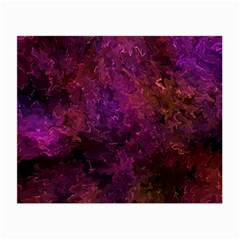 Red Melty Abstract Small Glasses Cloth (2 Sides) by Dazzleway