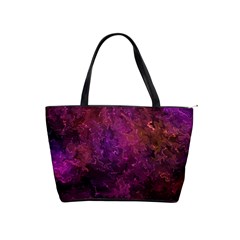 Red Melty Abstract Classic Shoulder Handbag by Dazzleway