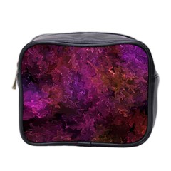 Red Melty Abstract Mini Toiletries Bag (two Sides) by Dazzleway