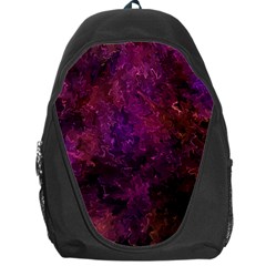 Red Melty Abstract Backpack Bag by Dazzleway