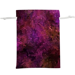 Red Melty Abstract  Lightweight Drawstring Pouch (xl) by Dazzleway